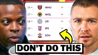 How To SURVIVE Premier League Relegation [upl. by Chilson]