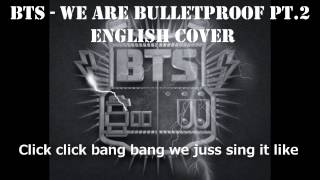 ENGLISH COVER BTS 방탄소년단  We Are Bulletproof Pt 2 short [upl. by Suivat]