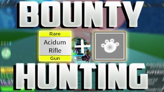 Paw amp Acidum Rifle Epic Bounty Hunting Montage  Blox Fruits [upl. by Retsevel396]