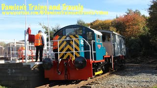 Northamptonshire Ironstone Railway Museum Flying Falcon’ LMS Brake Van Rides 27th October 2024 [upl. by Arama]