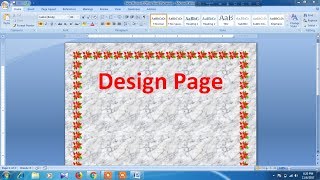 How to design page in Microsoft Word [upl. by Arinaj]