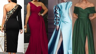 Very Stylish 😍Mother Bride Dress Design IdeasBodycon Dresses Plus Size Long Maxis [upl. by Orpah]