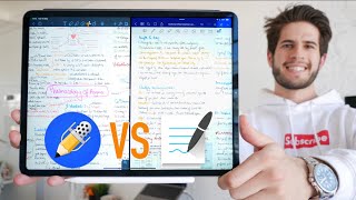 Notability vs Goodnotes 5  The Best iPad Note Taking App 2019  KharmaMedic [upl. by Retsek715]