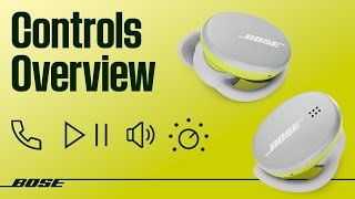 Bose Sport Earbuds – Controls Overview [upl. by Charissa]