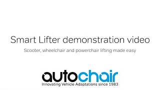 Autochair Smart Lifter LM hoist demonstration [upl. by Bocock]