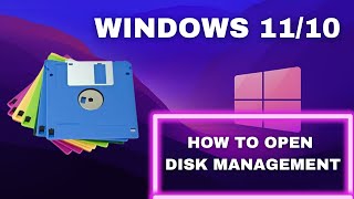 What is disk management and how to use it Windows 1110 [upl. by Berget832]