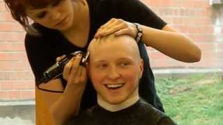 Chriss St Baldricks head shave 2013 [upl. by Vierno]