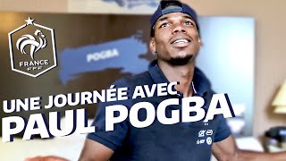 Une journée avec Paul Pogba à Clairefontaine Equipe de France Euro 2016 I FFF 2016 [upl. by Shuping]