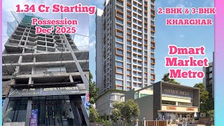 AVENUE HILLS  KHARGHAR ❤️ 2BHK amp 3BHK TOP LOCATION AND AMENITIES MARKET amp Dmart NEARBY kharghar [upl. by Perr]