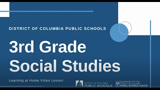 Third Grade Social Studies Overview Week 4 [upl. by Aisayt]