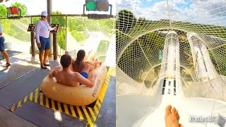 4K Water Coaster  Crush N Gusher  Disneys Typhoon Lagoon Water Park [upl. by Einnus972]