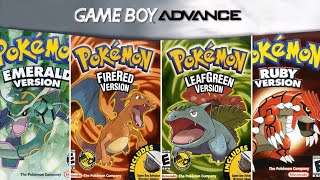 Pokemon Games for GBA [upl. by Setiram340]