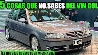 5 COSAS QUE NO SABES DEL VOLKSWAGEN GOL [upl. by Nnaik685]