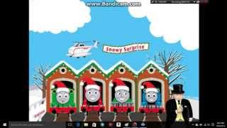 Opening to Thomas amp Friends Thomass Snowy Surprise 2003 DVD [upl. by Adnarym]