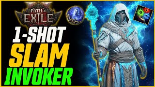 Slam Invoker Monk is INSANE Screen Nuke Path of Exile 2 Monk Build Guide [upl. by Nev]