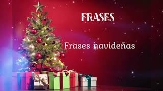 Frases de navidad [upl. by Zeta]