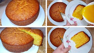 Orange Cake in Blender  Super Easy Orange Cake [upl. by Vijar]