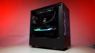 NZXT H5 Flow Full Build [upl. by Icul825]