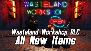 Fallout 4 Wasteland Workshop DLC  All New Items [upl. by Akener]