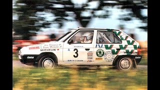 Report Rallye Bohemia 1992 European Rally Championship  CzechSlovak 1992 [upl. by Anorahs]