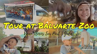 BALUARTE ZOO TOUR  PART 3 GALA SA VIGAN ILOCOS SUR  Joyce Vlog [upl. by Dorothi]