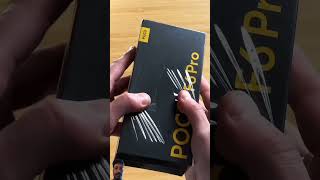 Poco smartphone unboxing tech ios technology pocof6 phone poco asmr pocof6pro [upl. by Ahsennod]