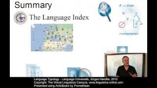 TYP111  Language Universals [upl. by Halda]