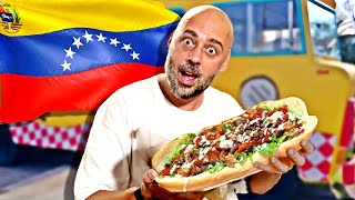 🌭Probando las TOP 10 COMIDAS CALLEJERAS en CARACAS  VENEZUELA [upl. by Hayott]