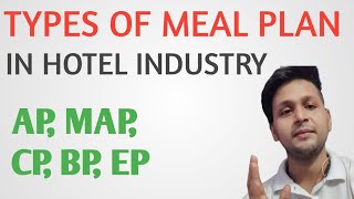 Types Of Meal Plans In Hotel Industry  AP MAP CP EP BP  Fampb service amp Front office [upl. by Aisenat]