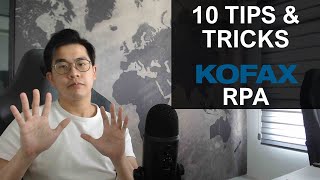 10 Tips amp Tricks in Kofax RPA [upl. by Baseler]