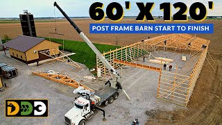 STEEL TRUSS Pole Barn Kits quotHow Toquot [upl. by Abbotson]