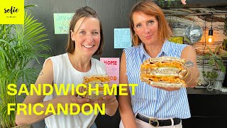 Nostalgische sandwich met fricandon wortelsalade en geitenkaas  Sofie Dumont  Mama Van Vijf [upl. by Ayekam]