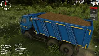 Blue kamaz  Spintires [upl. by Dolph]