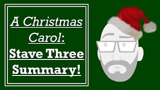 A Christmas Carol Stave Three Summary  DystopiaJunkie GCSE English Revision Hints and Tips [upl. by Enneirdna]