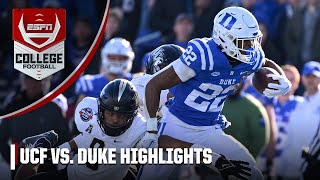 Military Bowl UCF Knights vs Duke Blue Devils  Full Game Highlights [upl. by Aiz]