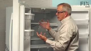 Whirlpool Refrigerator Repair – How to replace the Electronic Control Board [upl. by Llerod]