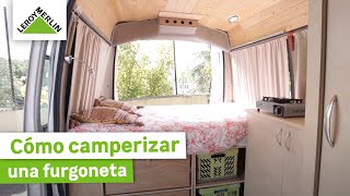 Cómo camperizar una furgoneta  LEROY MERLIN [upl. by Bram]