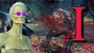 Bloodborne  EARLY Circle Blood Gem farming method up to 304 blood damage  Lost Threaded Cane [upl. by Sirrad]