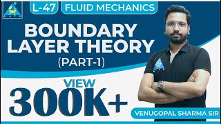 Fluid Mechanics  Module 5  Fluid Flow I Boundary Layer Theory  Part 1 Lecture 47 [upl. by Dlawso]