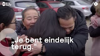 160 Chinese familieleden zijn voor Nina haar terugkeer bijeengekomen  Spoorloos [upl. by Vincents287]