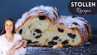 STOLLEN RECIPE The absolute best stollen youve ever had for the holidays [upl. by Ebbie]