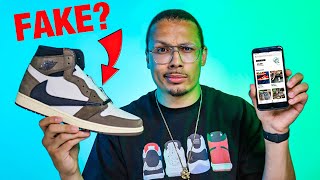 How To Legit Check Shoes Anywhere For Authentic Sneaker Collection Check Check App [upl. by Eidson]