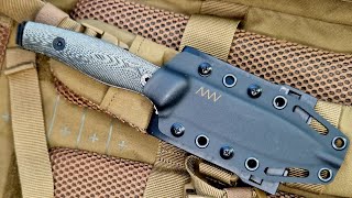 5 ЗЕНИТНОРАКЕТНЫЙ БУШКРАФТ Нож M25 ANV Knives [upl. by Dara]