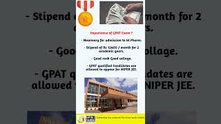 📚what is GPAT exam 🏅Detail of gpat exam 💊Bpharmacy How to qualify gpat exam gpat pharmacy [upl. by Ardnaek]