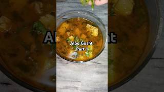 Aloo Gosht easy recipe in Rabis kitchen 🤤😀foryou food foodblogging chickenrecipes recipe [upl. by Kimberlee]