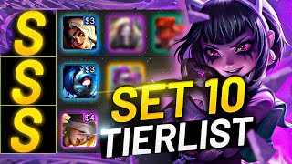 BEST TFT Comps Guide for Set 10 Patch 1323  Teamfight Tactics  Tier List [upl. by Aihsatan]