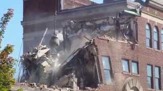 ENAD Wrecking Ball Demolition  Purdue University 91814 [upl. by Aihceyt]