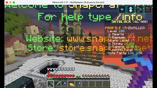 5 TIPS And TRICKS to help make your SnapCraft Skyblock island great [upl. by Naeerb]