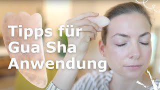 Tipps für Gua Sha Anwendung von Expertin Dr Anna Mandozzi [upl. by Saduj]