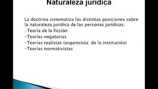 Personas jurídicas en el Código Civil y Comercial  Aspectos generales 14 [upl. by Fleurette]